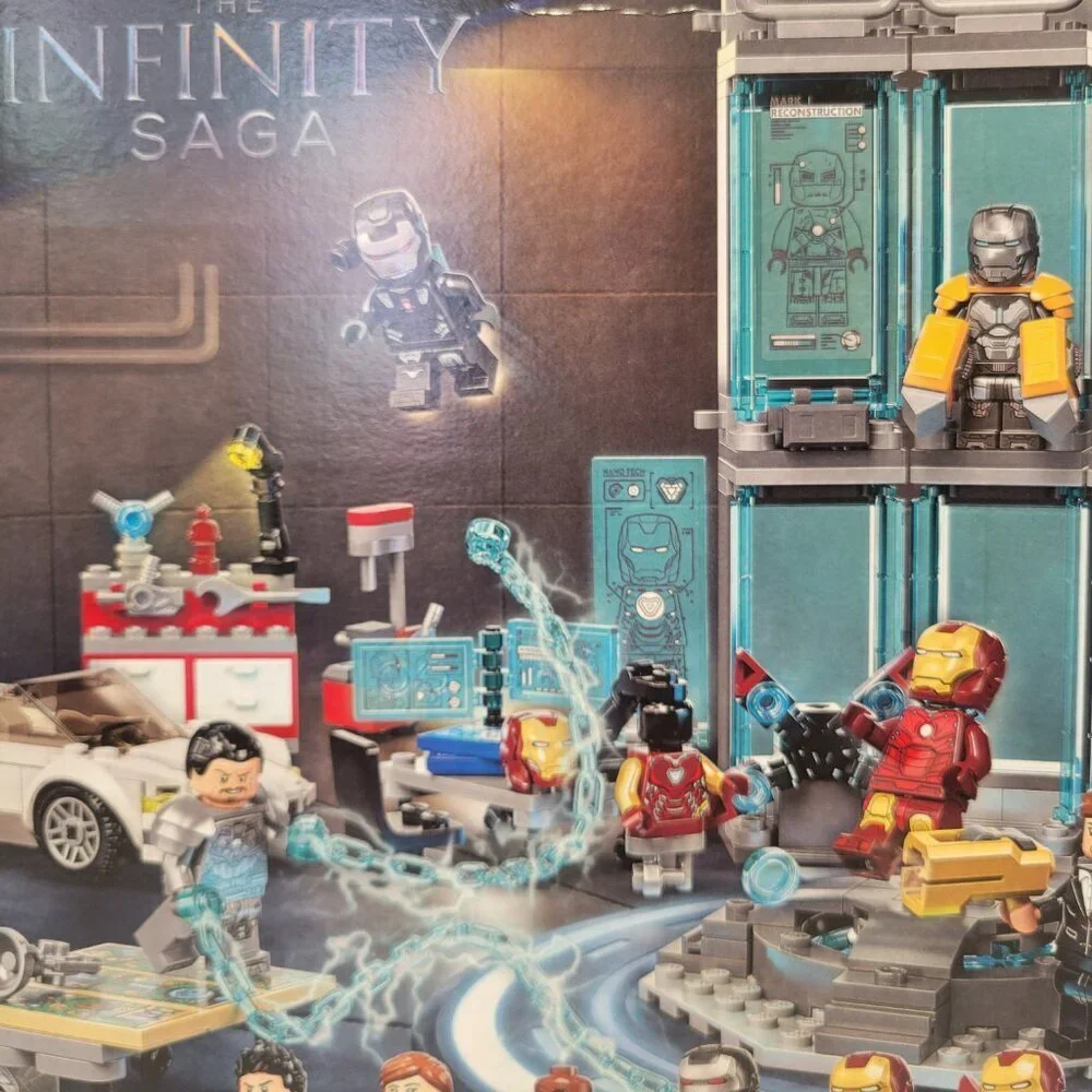 Lego Marvel 76216 Iron Man Armory